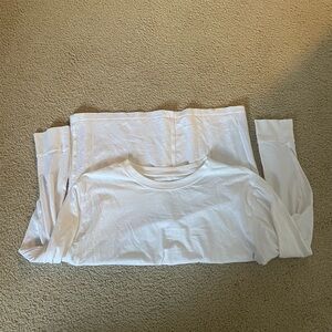 Lululemon White Long Sleeve Shirt